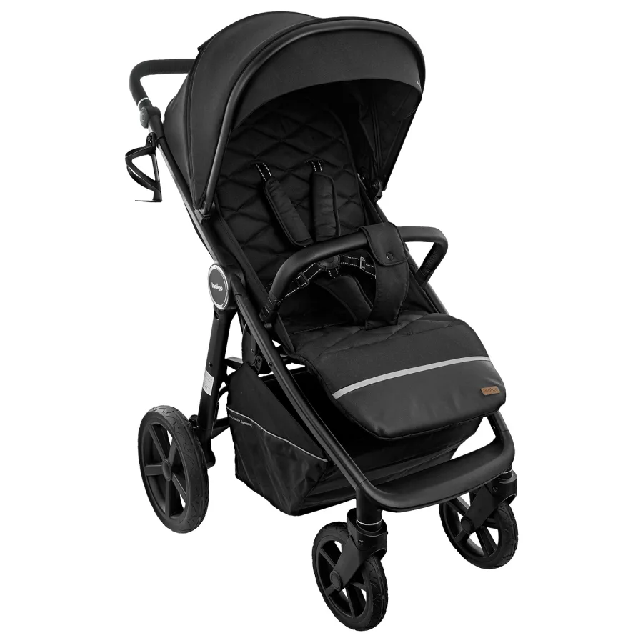 Детская прогулочная коляска Indigo Corsa, бежевый — главный ракурс