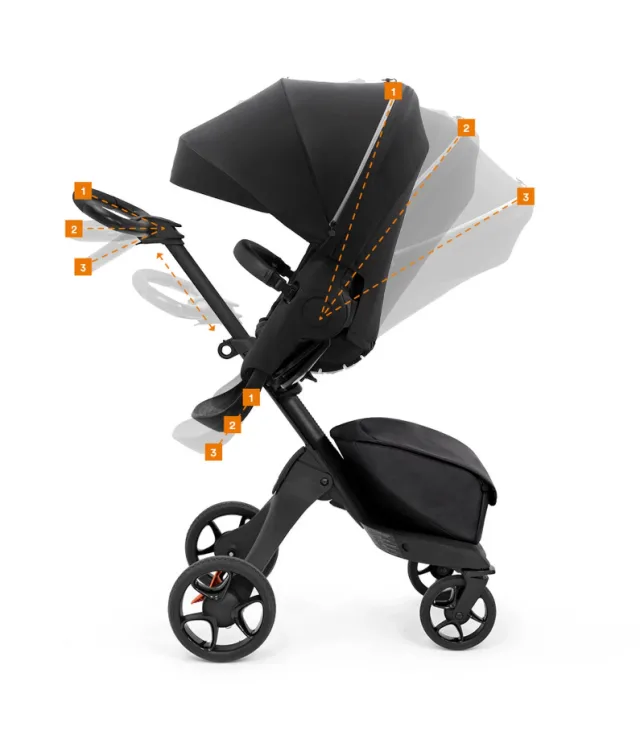 Детская прогулочная коляска Stokke Xplory X — фото 12