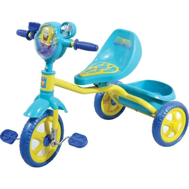 Детский трехколесный велосипед 1Toy 1Той Губка Боб Т57655 — фото 1