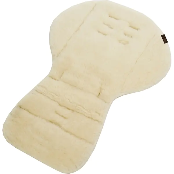 Накидка на сидение Mountain Buggy LambsWool Liner из овчины, бежевый — главный ракурс