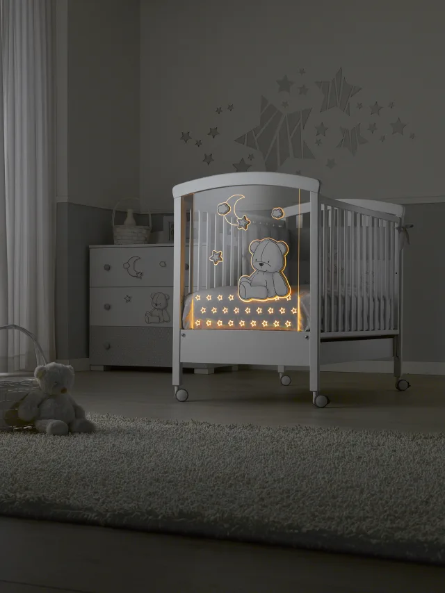Детская кроватка Erbesi Stella Magic LED — фото 2
