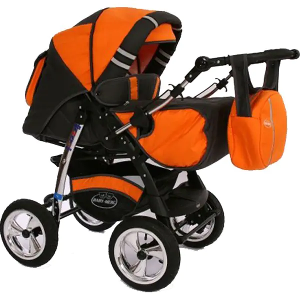 Детская коляска Baby-Merc S3 plus 3 в 1 — главный ракурс