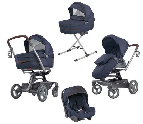 Детская коляска Inglesina Quad System 4 в 1 на шасси Quad Titanium Black Coffee — фото 2