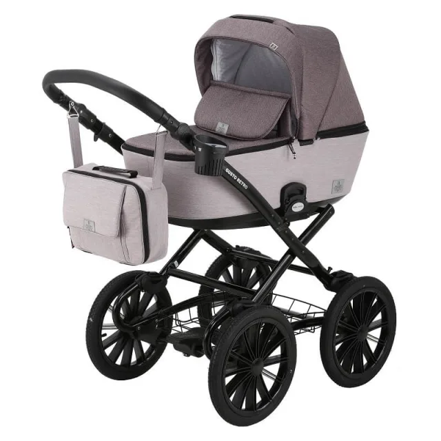 Детская коляска Bebe-Mobile Gusto Retro 3 в 1 — фото 6