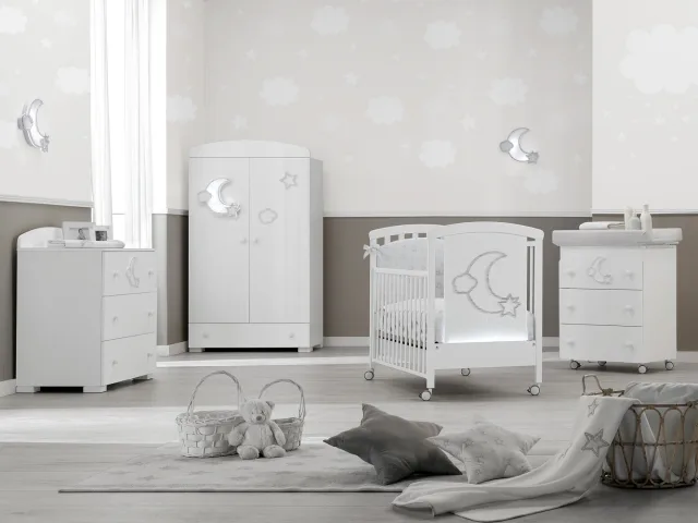 Детская кроватка Erbesi Moon LED — фото 3