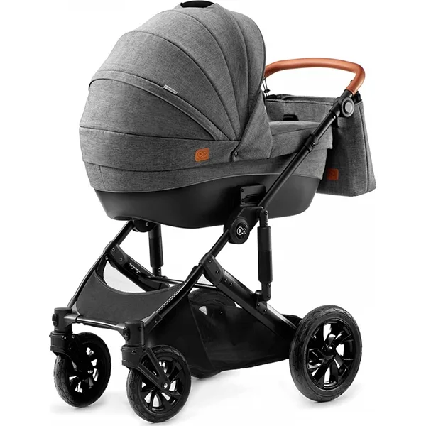Детская коляска Kinderkraft Prime 2 в 1, Black — главный ракурс