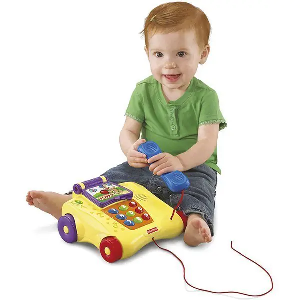 FP T5258 Ученый телефон Fisher Price Смейся и учись рус-англ — фото 4