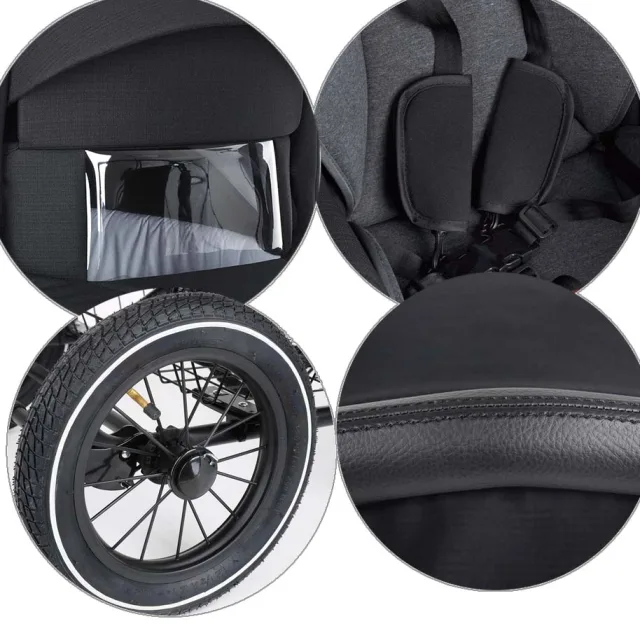 Детская коляска Roan Bass Next Classic 2 в 1, колесо D-12 — фото 3