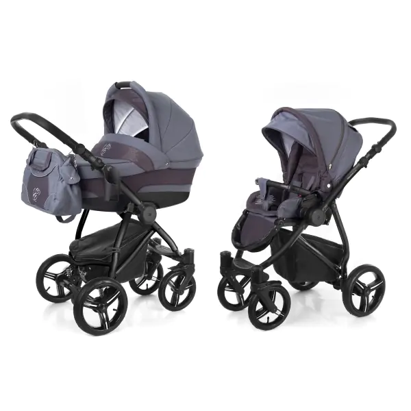 Детская коляска Esspero Newborn Lux 2 в 1, шасси Black — фото 1