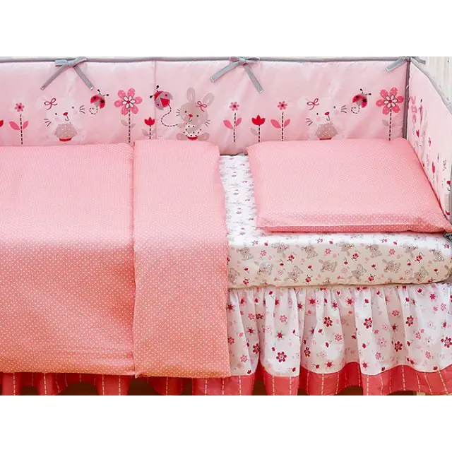 Комплект сменного постельного белья Giovanni Shapito Pink Джованни Шапито Пинк в кроватку, 2 предмета — главный ракурс