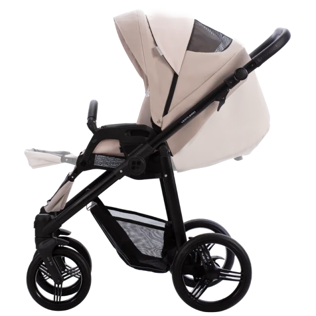 Детская коляска Bebetto Verturro Pro 2 в 1, 100% экокожа — фото 2
