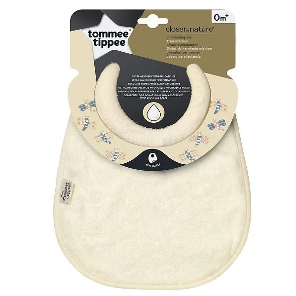 Нагрудник хлопковый Tommee Tippee Closer to Nature TT46353071