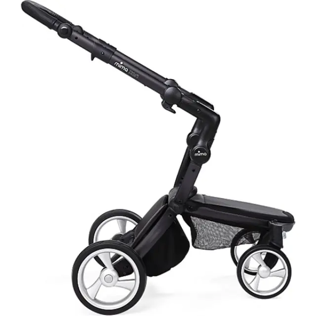 Детская коляска Mima Xari Flair 3G 2 в 1, кожа, шасси Black — фото 19