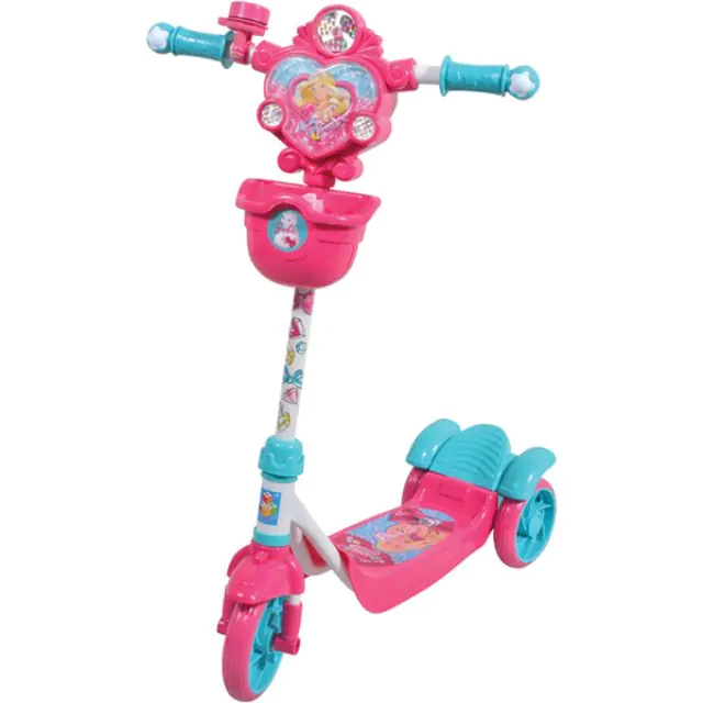 Трехколесный самокат 1Toy Barbie 1Той Барби Т57634 — главный ракурс