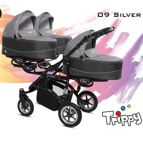 Детская коляска для тройни Babyactive Trippy 2 в 1 — фото 10
