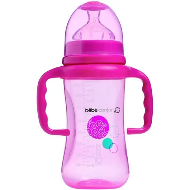 Бутылочка Bebe Confort серия Maternity Бебе Конфорт Матернити с ручками 270 мл, Белый — главный ракурс