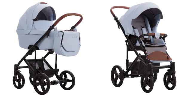 Детская коляска Bebetto Solaris Pro 2 в 1, 100% экокожа — фото 9