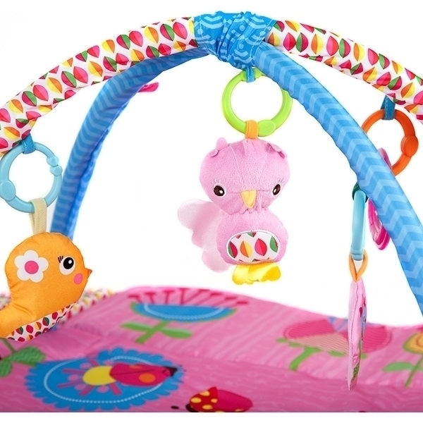 Развивающий коврик для новорожденного Funkids 3 Ways To Play с бортиками — фото 11