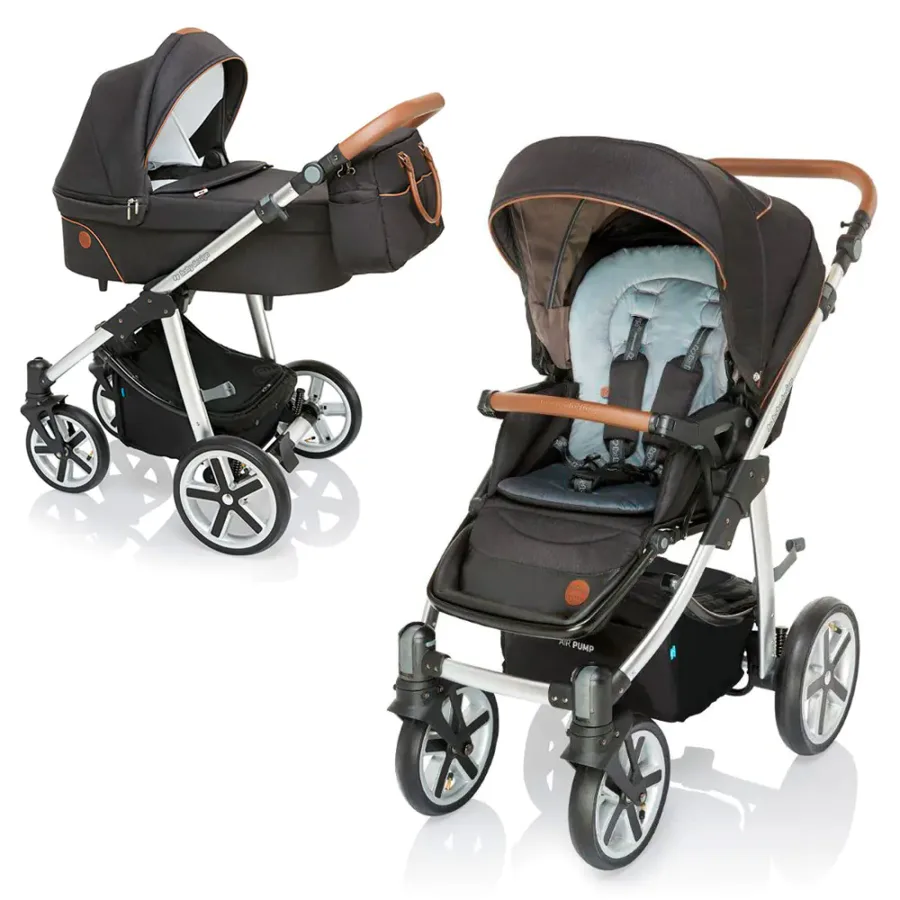 Детская коляска Baby Design Dotty 2 в 1, 03 Синий — главный ракурс