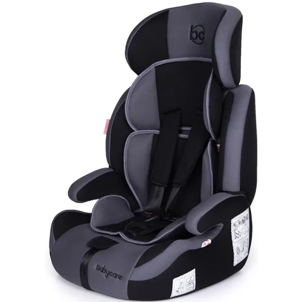 Детское автокресло Baby Care Legion, Серый - Черный 1008 — главный ракурс