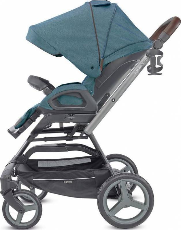 Детская коляска Inglesina Quad System 2 в 1 на шасси Quad Titanium Black Coffee — фото 5