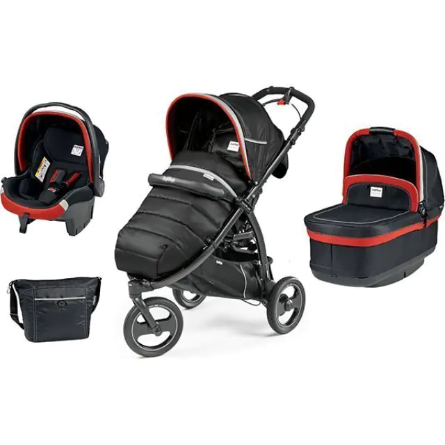 Детская коляска Peg-Perego Book Cross Modular System 3 в 1 — фото 1