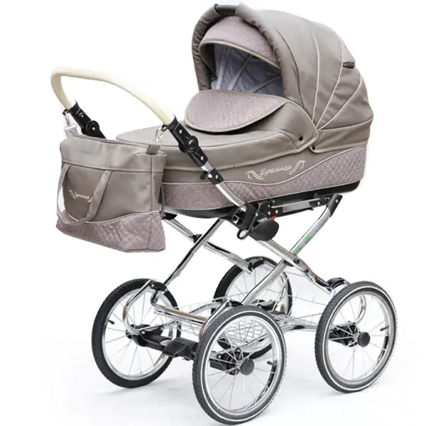 Детская коляска Esperanza Classic Leatherette 3 в 1 — главный ракурс