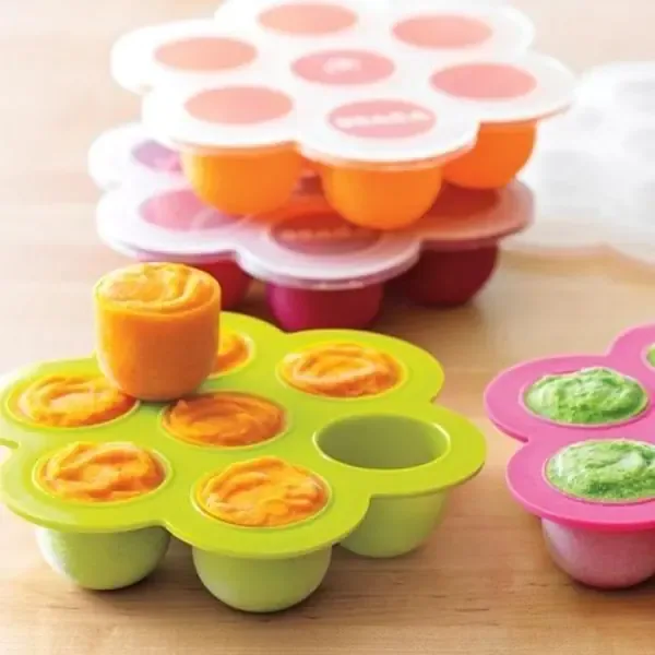 Многопорционный силиконовый контейнер Beaba Silicone Multi Portions — фото 5