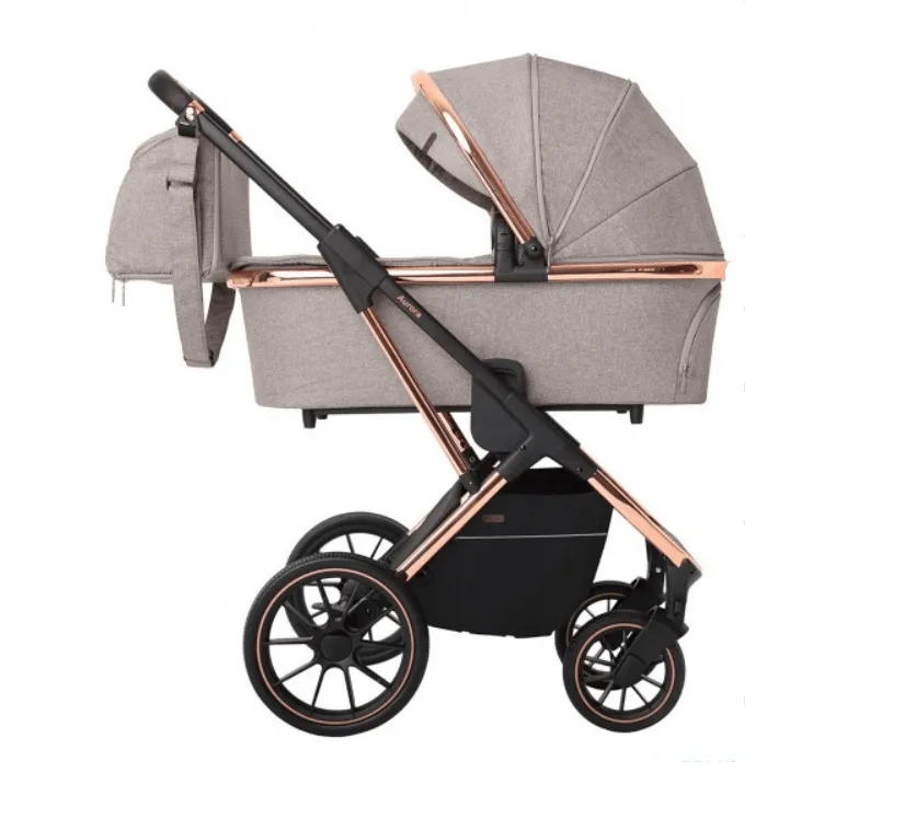 Детская коляска Carrello Aurora CRL-6502 3 в 1, Almond Beige — главный ракурс