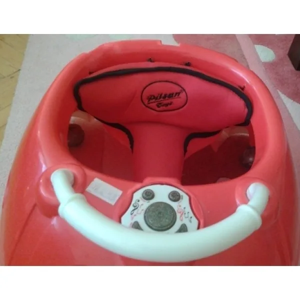 Ходунки с музыкой Pilsan Love Bug Baby Walker Божья Коровка, 07-499 — фото 3
