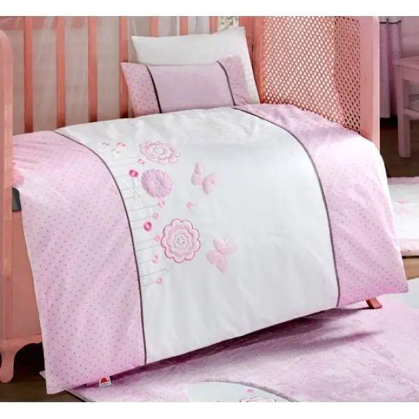 Комплект постельного белья Kidboo Sweet Flowers 3 предмета — главный ракурс