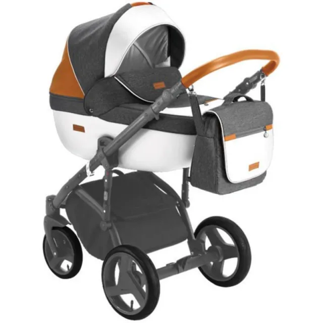 Детская коляска BeBe-Mobile Ravenna Sport 2 в 1, ткань+эко-кожа — фото 12