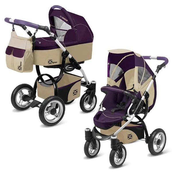 Детская коляска BabyActive Elipso 2 в 1 — главный ракурс