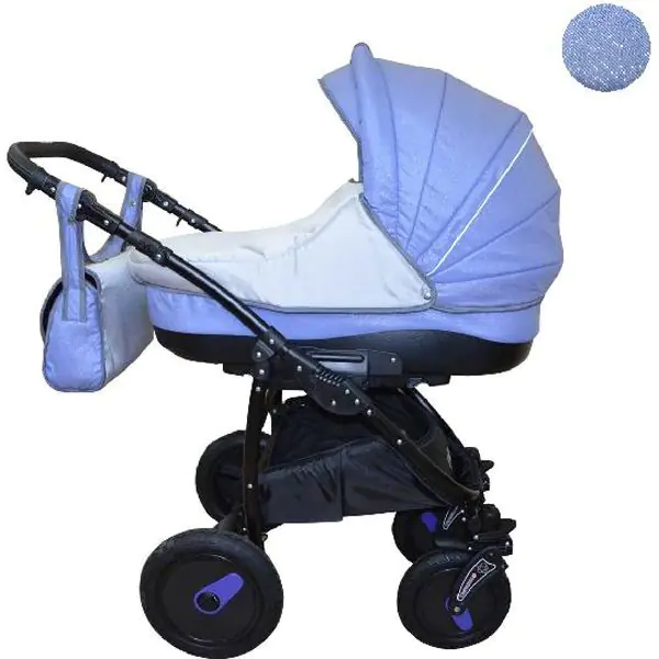 Детская коляска Camarelo Pireus Silver 3 в 1 — главный ракурс