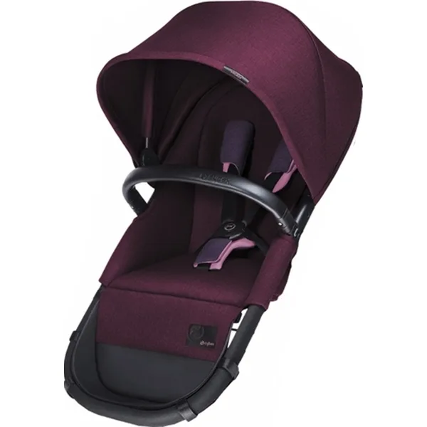 Детская прогулочная коляска Cybex Priam Lux, шасси Trekking Matt Black — фото 12