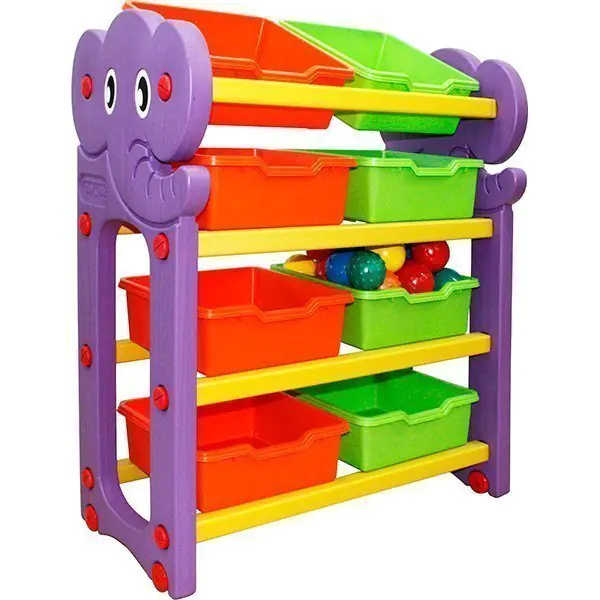 Стеллаж для хранения игрушек Happy Box JM-809A — главный ракурс