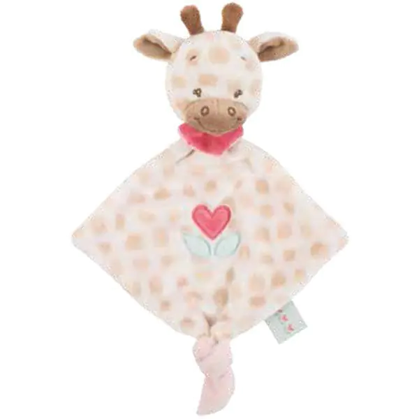Мягкие игрушки малые Nattou Doudou Charlotte & Rose Жираф и Слоник 655118, 655101 — фото 2