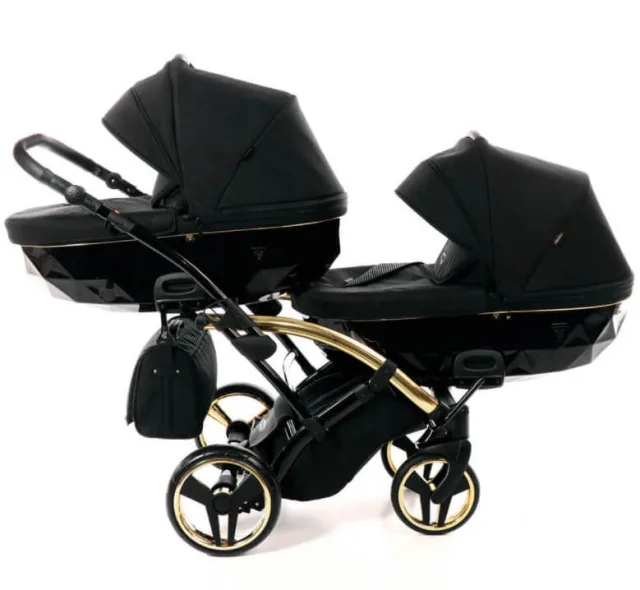 Детская коляска для двойни Junama Diamond Duo Special 2 в 1 — фото 10