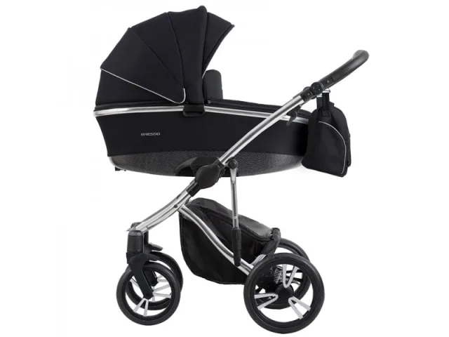 Детская коляска Bebetto Bresso Premium Class Silver 2020 2 в 1 — фото 4