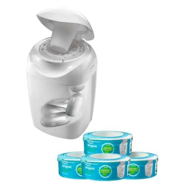 TT_1604 Утилизатор подгузников Tommee Tippee Sangenic (4 кассеты в комплекте) — главный ракурс