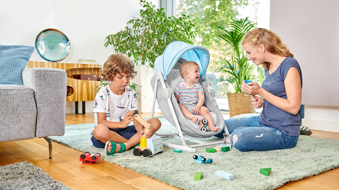 Колыбель-шезлонг Kinderkraft Unimo 5 в 1 — фото 19