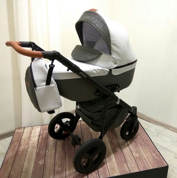 Детская коляска Nastella Martin 2 в 1, 100% эко-кожа — фото 34