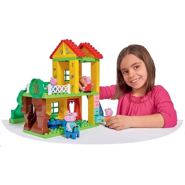 Конструктор Smoby Игровая Площадка Peppa Pig, 75 деталей, 1/6 арт. 57076 — фото 5