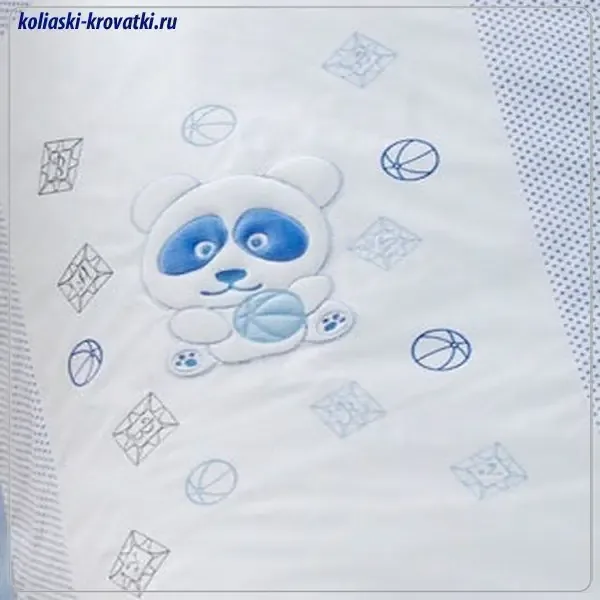 Комплект постельного белья Kidboo Panda 3 предмета — фото 2