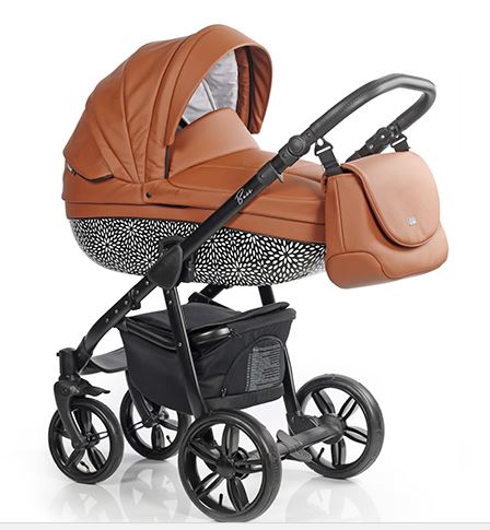 Детская коляска Roan Bass Eco 2 в 1, эко-кожа — фото 12