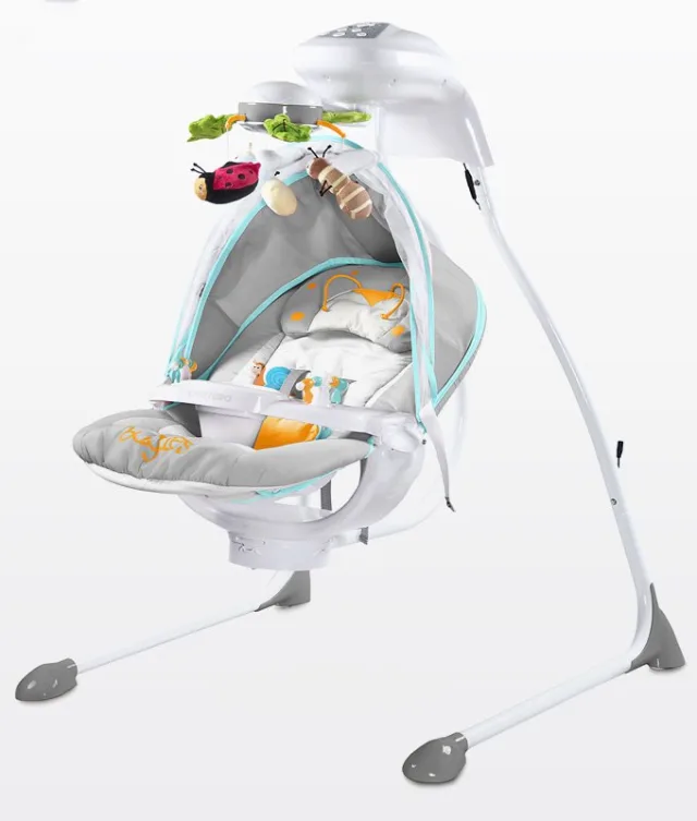Детские электронные качели Caretero Bugies Каретеро Багис — фото 16