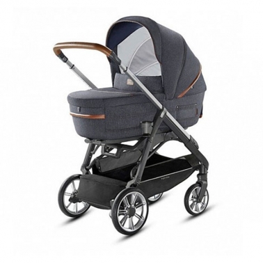 Детская коляска Inglesina Aptica System Quattro 4 в 1 на шасси Aptica Graphite Cuoio — фото 1