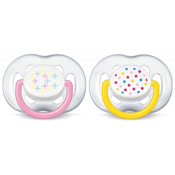 SCF180/24 (86400) Avent Пустышка FreeFlow 6-18  (2 штука) — фото 9