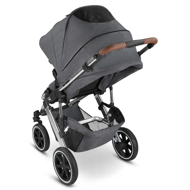 Детская коляска ABC-Design Salsa 4 Air 2023 2 в 1 на серебряной раме — фото 11