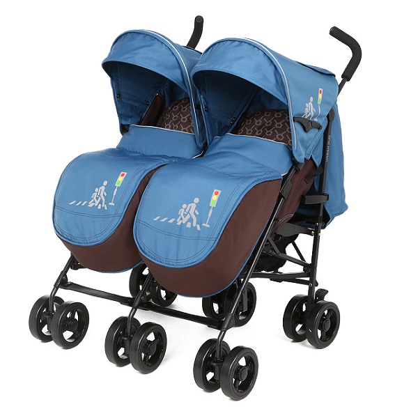 Детская коляска-трость для двойни Mobility One А6670 UrbanDuo — фото 10
